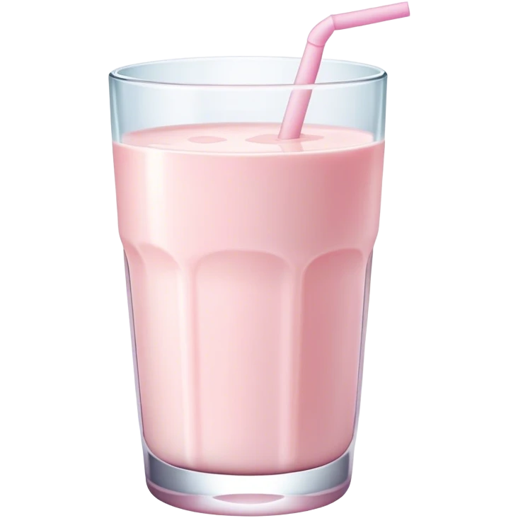 pastel pink milk emoji