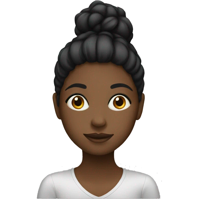 Girl black  emoji