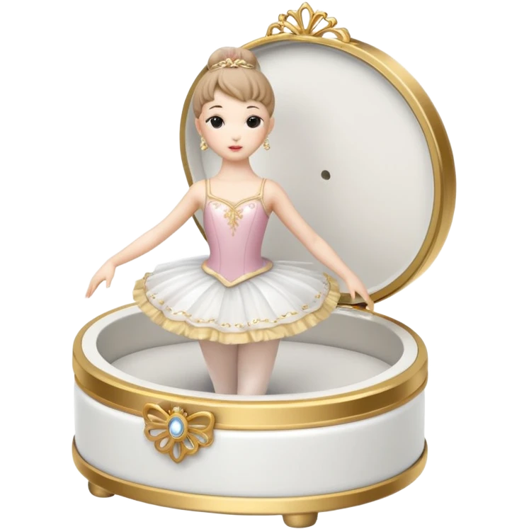 Ballerina Jewelry Music Box emoji