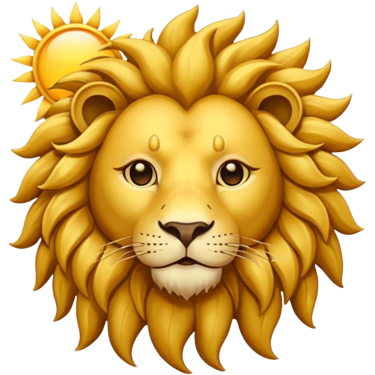 شیر خورشید emoji