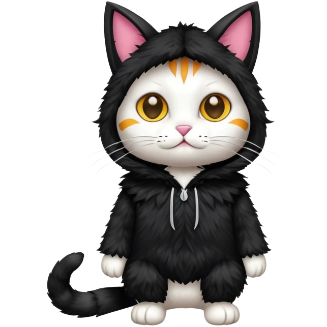 a cat costume  emoji