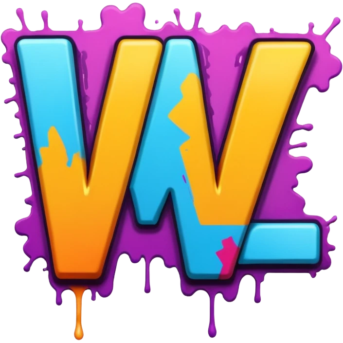Graffiti the words W Hours  emoji