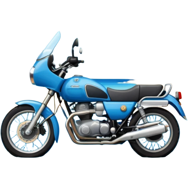 Fix the motorcycle, I want an adventure motorcycle like the norden 901, and insert the mood pool emoji