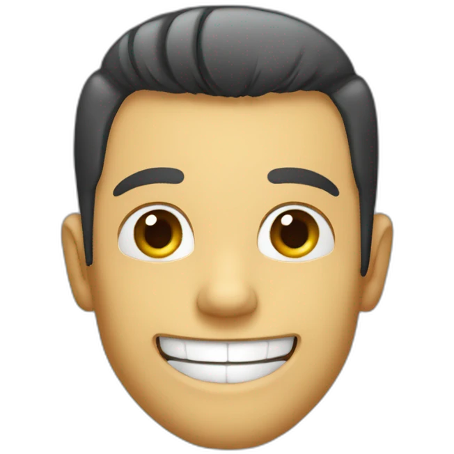 Uomo sorridente emoji