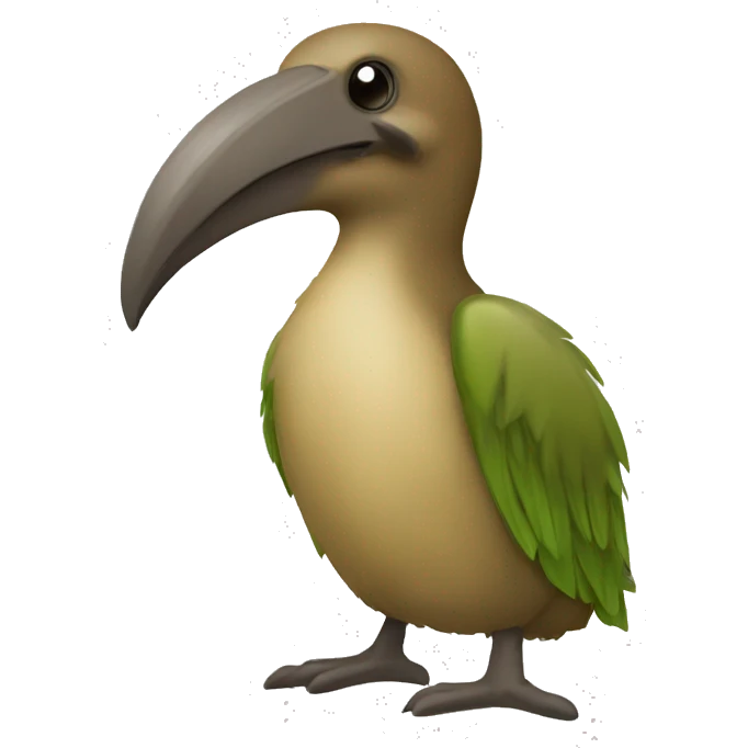 Kiwi (animal) Boxeador emoji