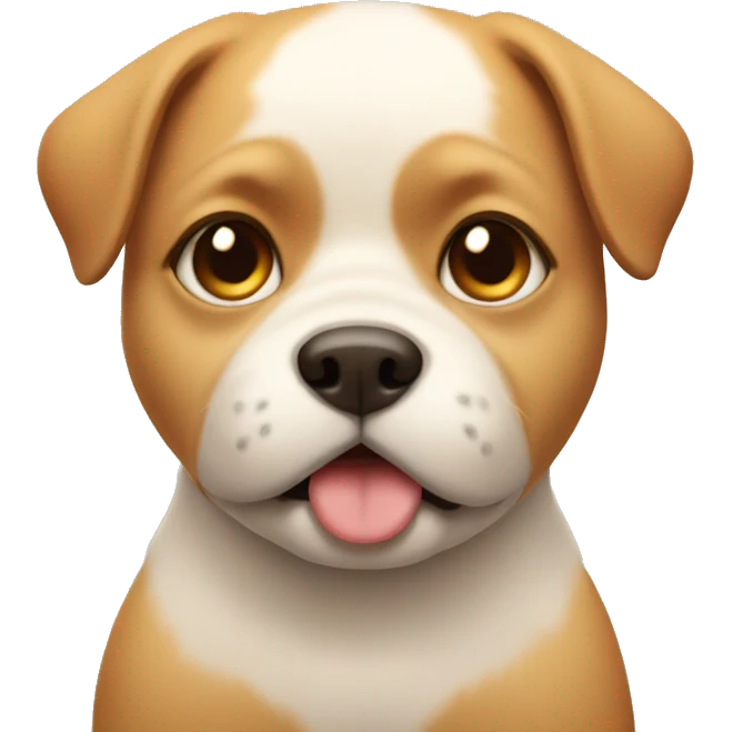 Fat puppy emoji