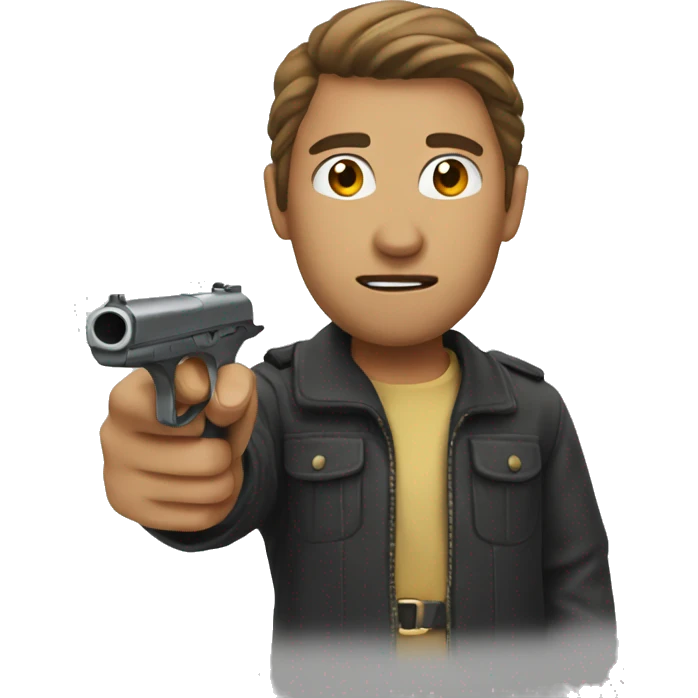 Person taking shot emoji