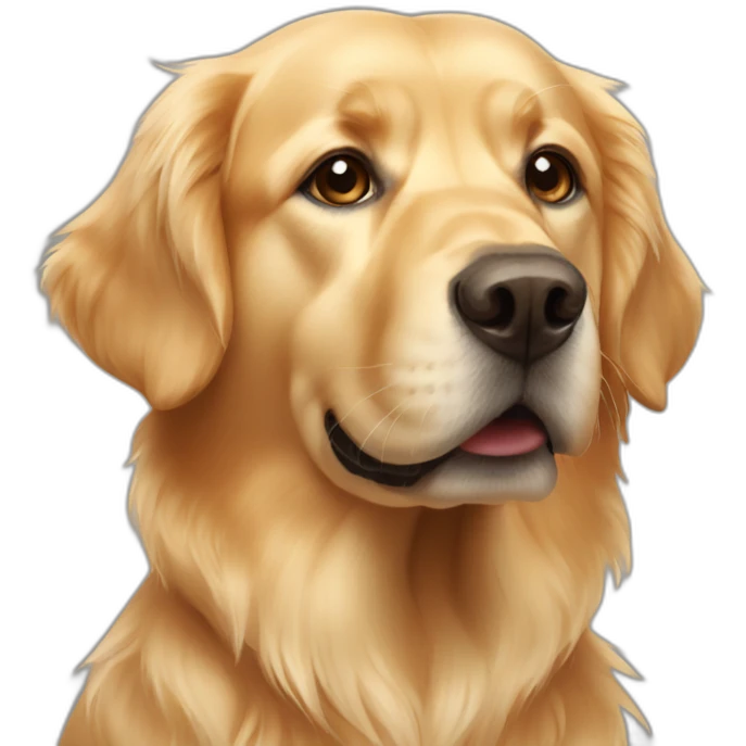 Golden retriver emoji