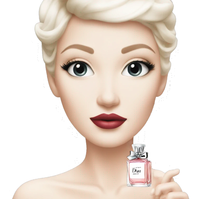 Miss Dior pefume  emoji