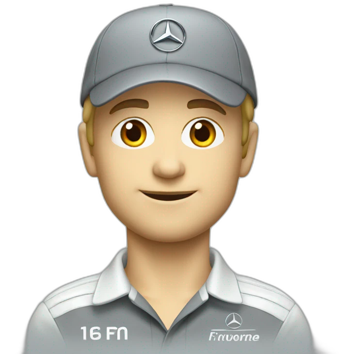 Mercedes F1 emoji