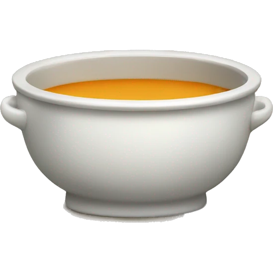 Soup bowl emoji