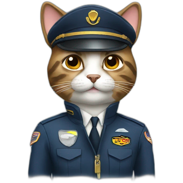 Cat Pilot emoji