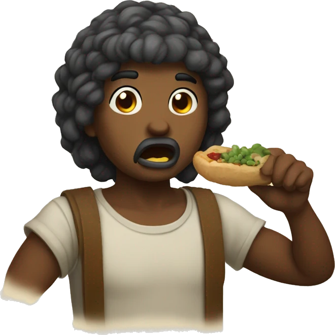 auergine eater emoji