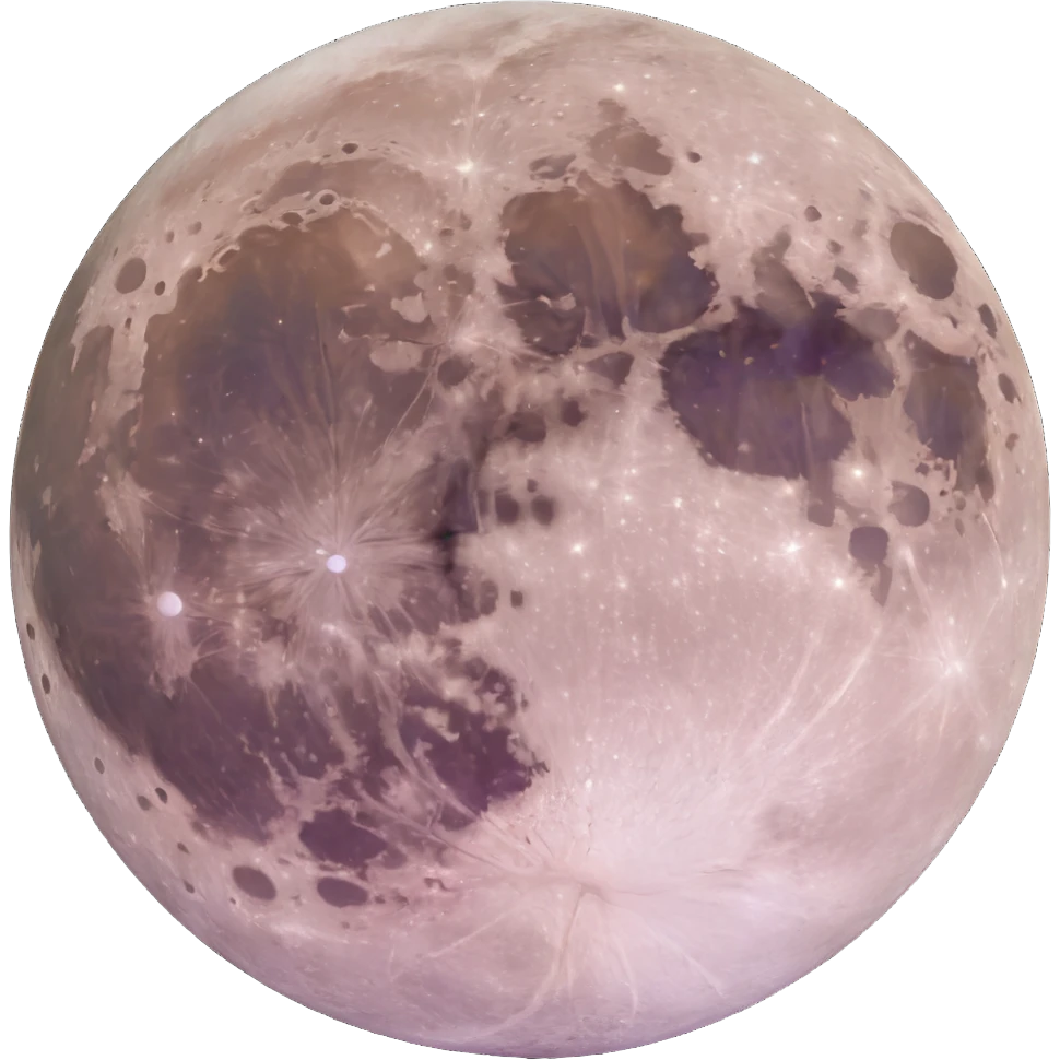 full moon with craters emoji
