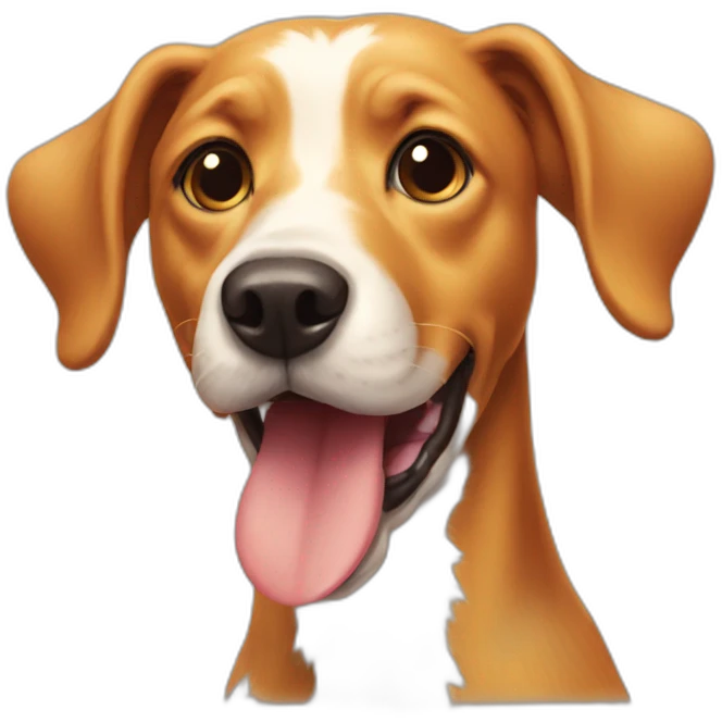 chicken dog emoji