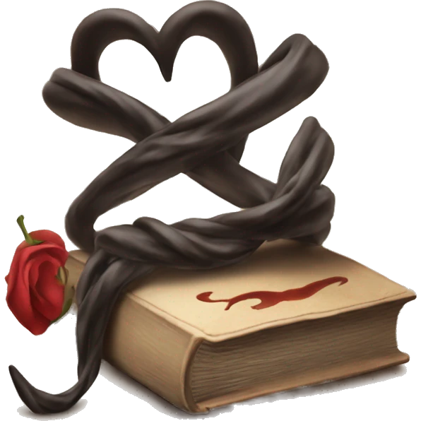 book with the title “twisted love” emoji