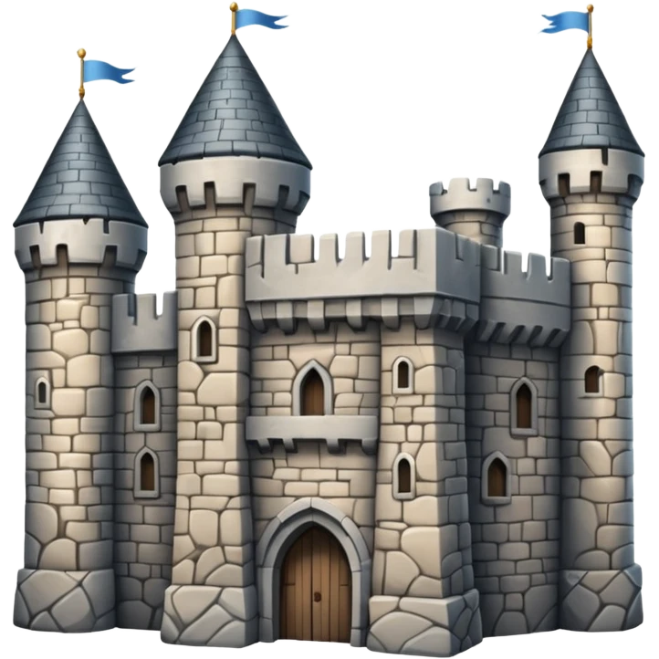 old castle  emoji