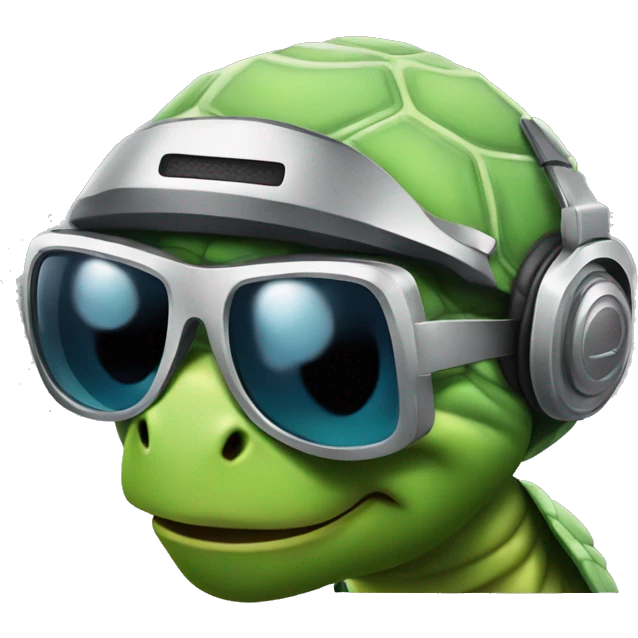 DJ Turtle emoji