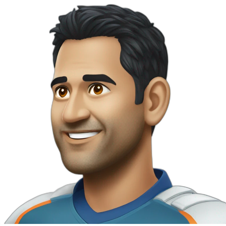 M.S dhoni emoji