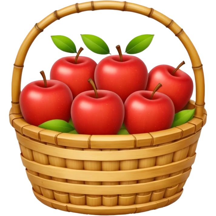  bamboo-basket apples emoji