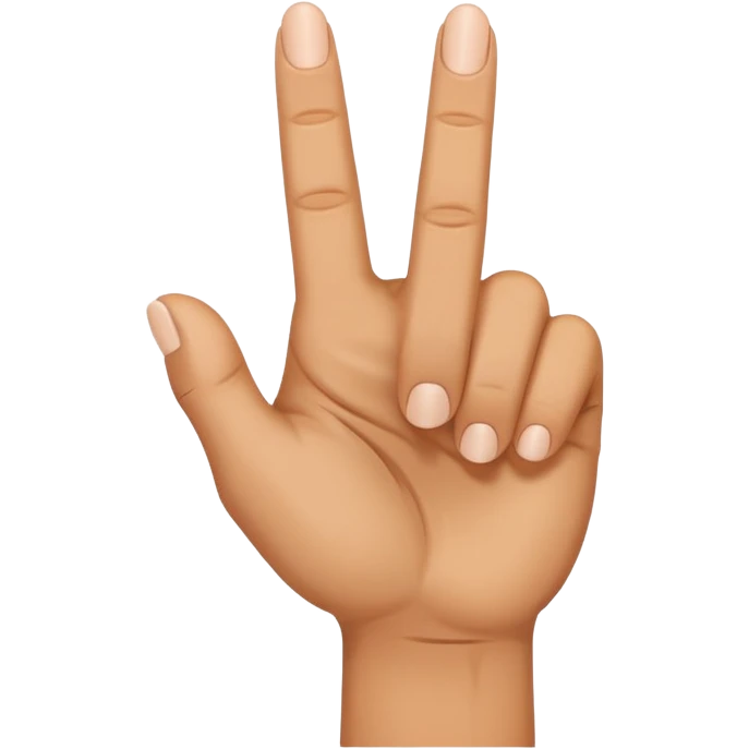 중간 손가락 emoji