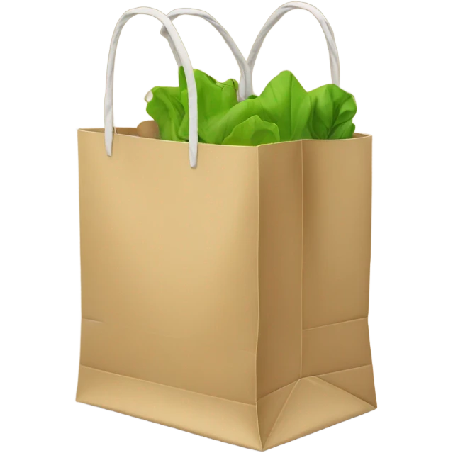 a shopping bag emoji