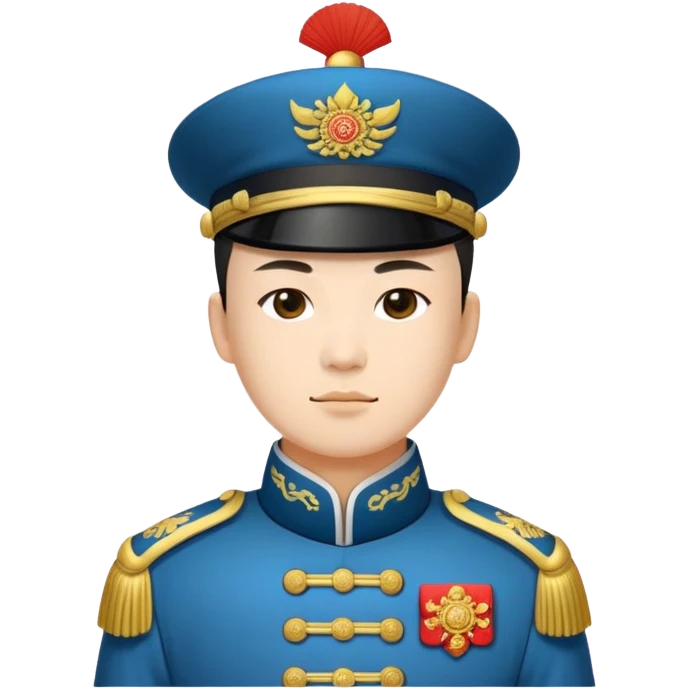 Qing Dynasty soldier emoji
