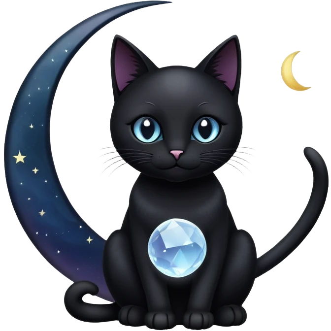 ✨🌙🔮🐈‍⬛ emoji