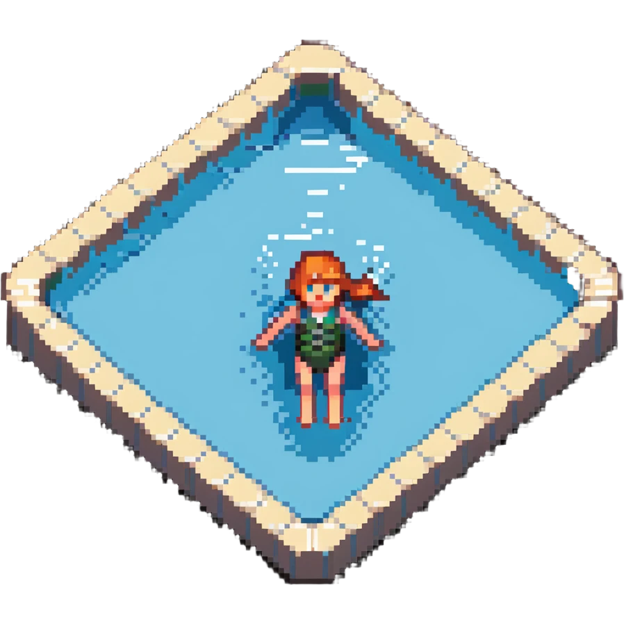 person swimming in a pool emoji