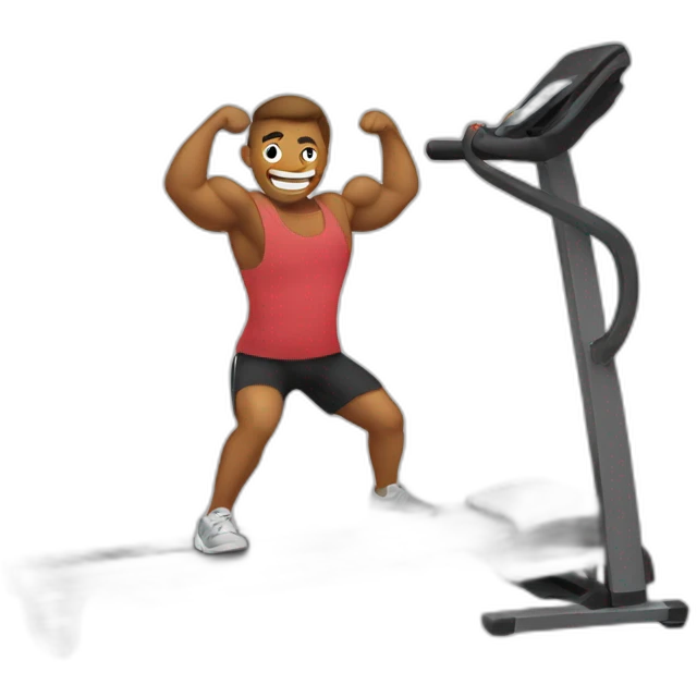 working out emoji