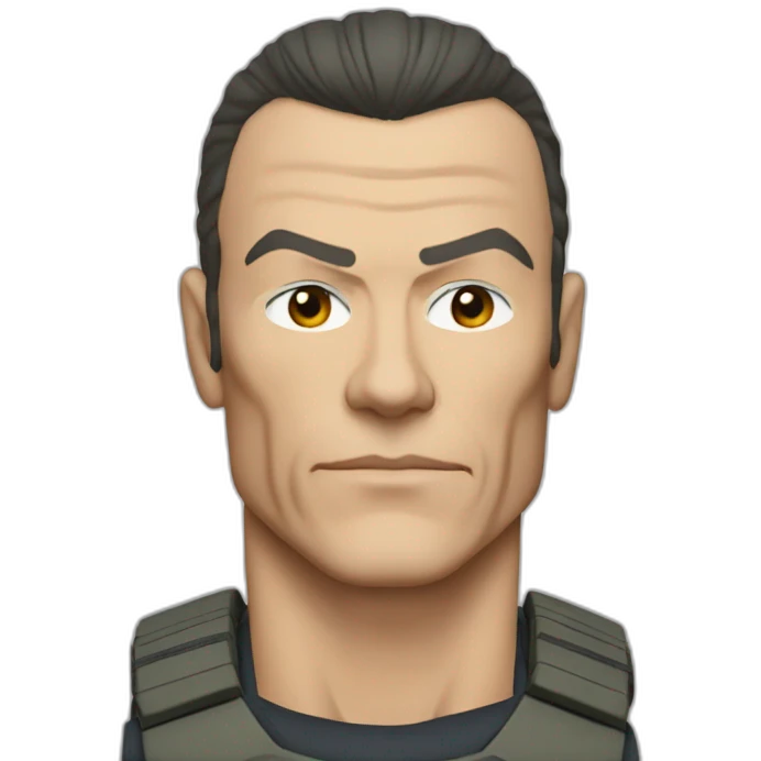 Anime-jean-claude-vandamme-timecop + -no glasses emoji