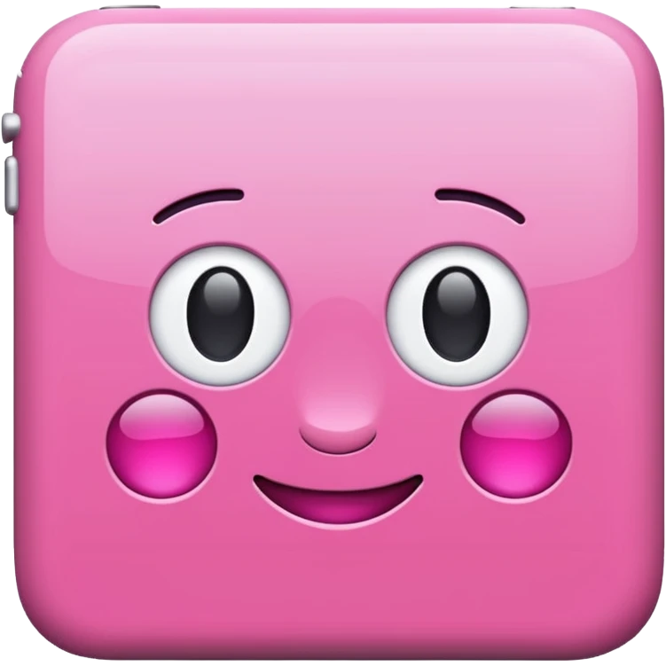 Pink ipad emoji