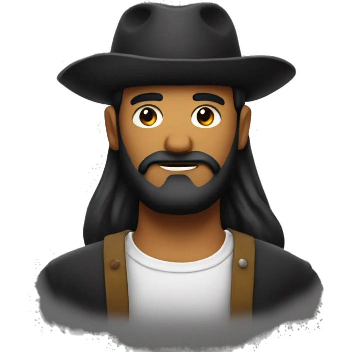 *g* with black beard emoji