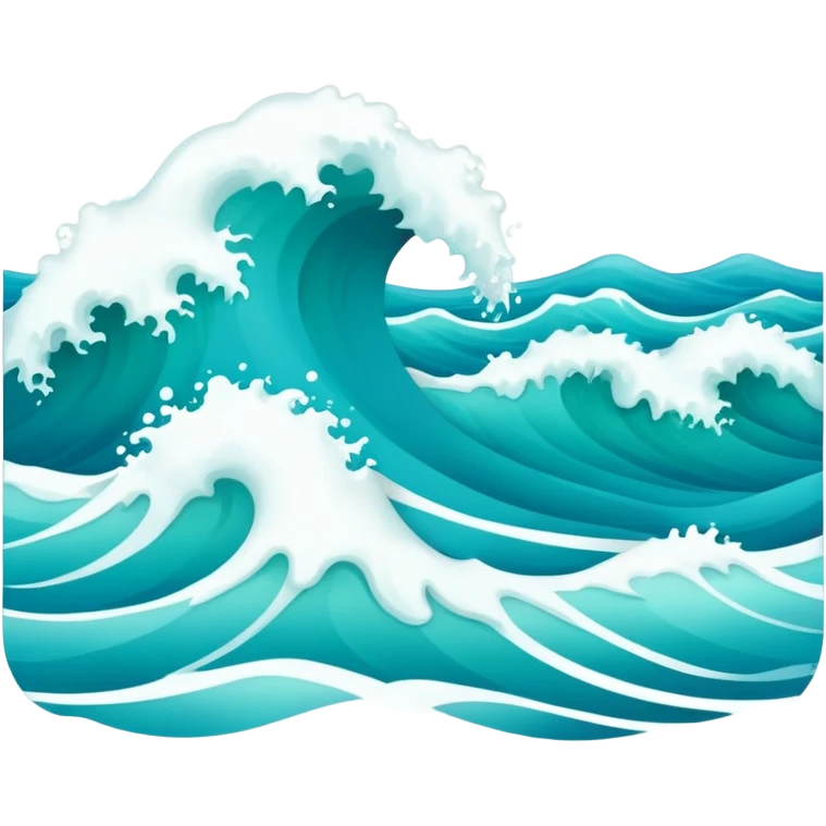 ocean waves emoji