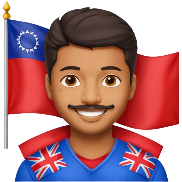 vijay thalapathy india TVK le drapeau  emoji