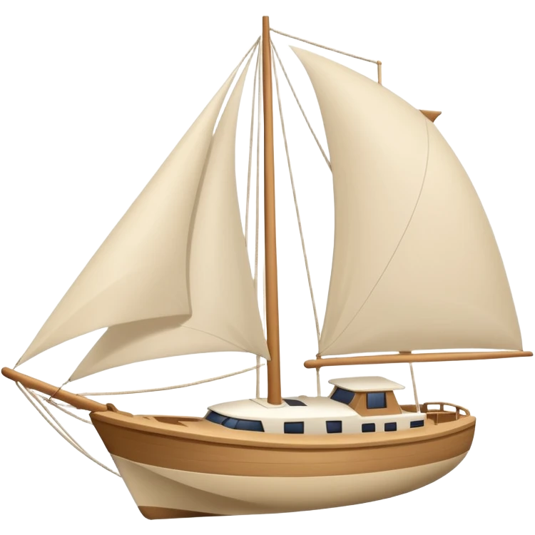 Sand yacht emoji