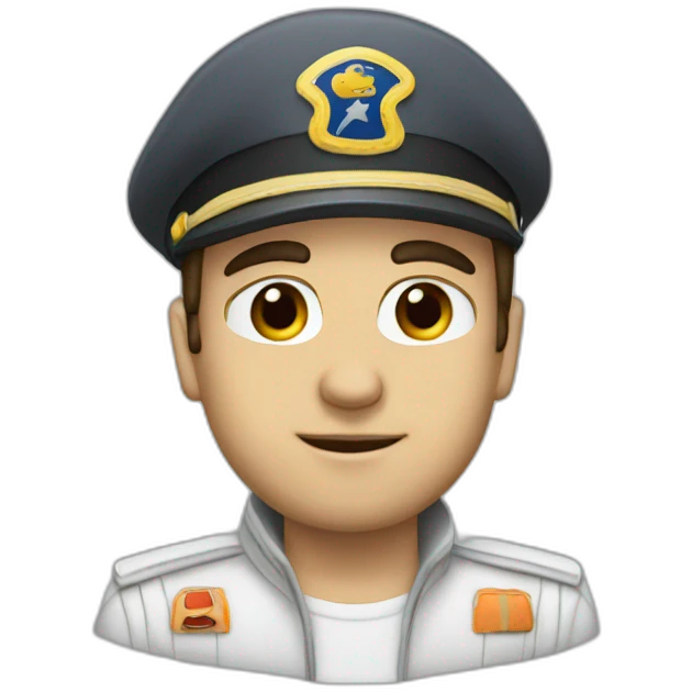 Pilote avion emoji