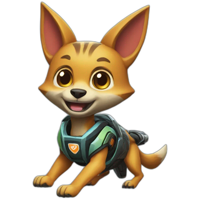 jackal-playing-rocket-league emoji