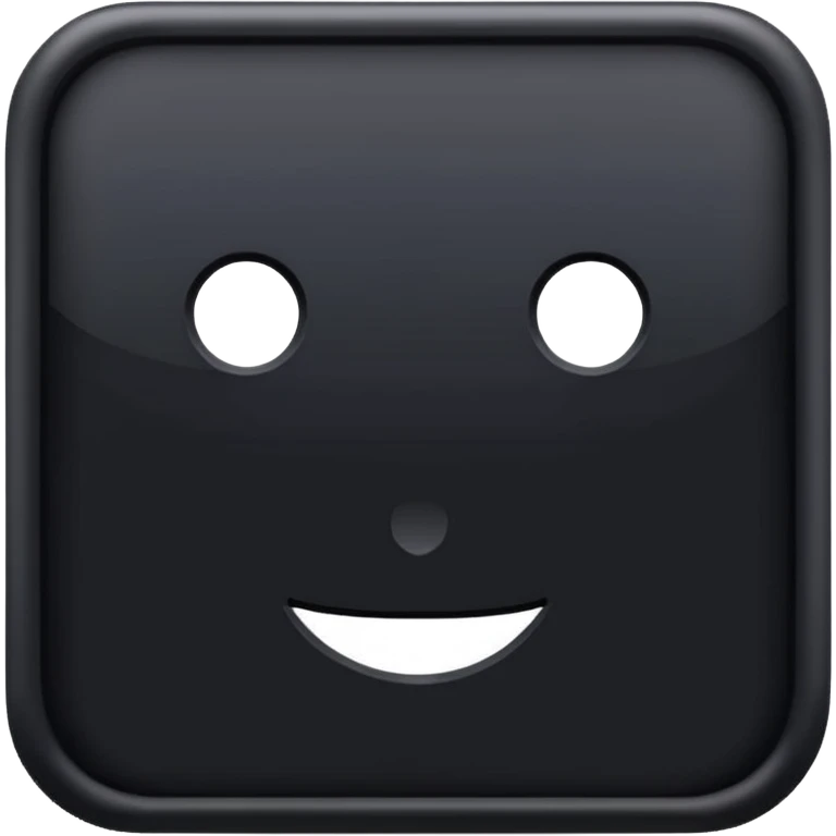 ⬛ this emoji but blacker and no highlight  emoji