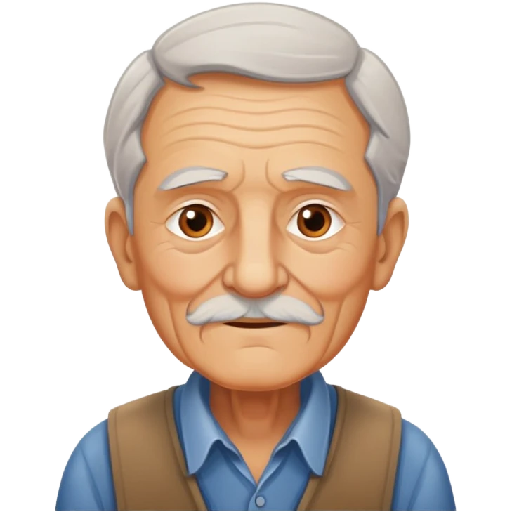 Old man 60 years working by Nordkurier  emoji