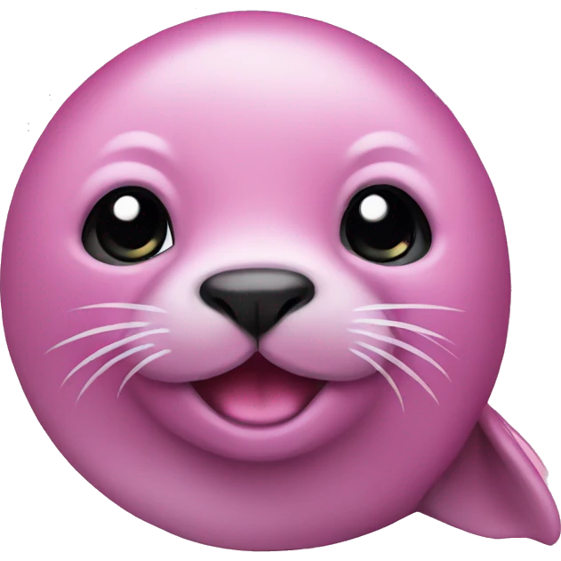 Seal pink emoji