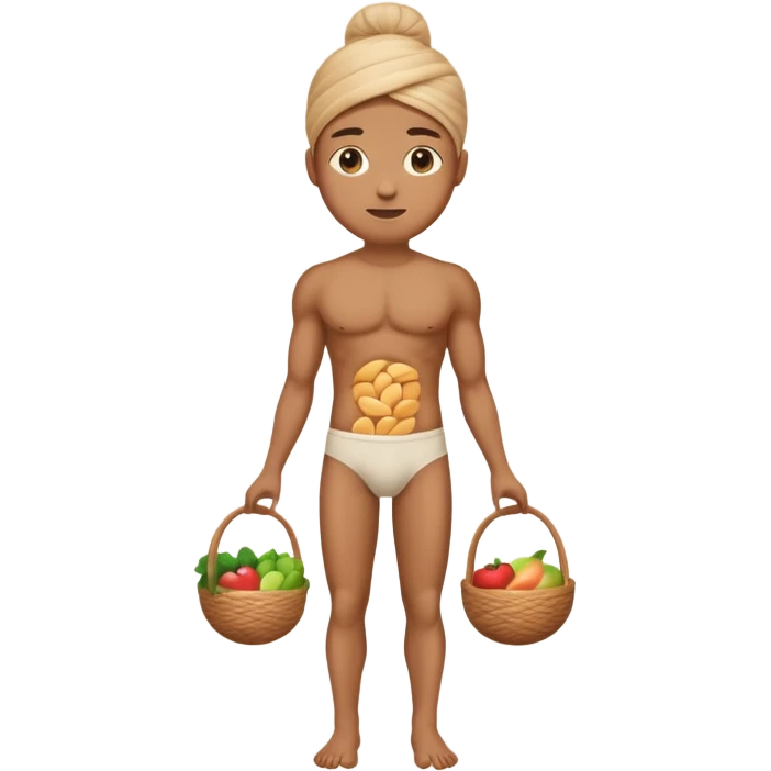 Fibra cuerpo humano alimento emoji