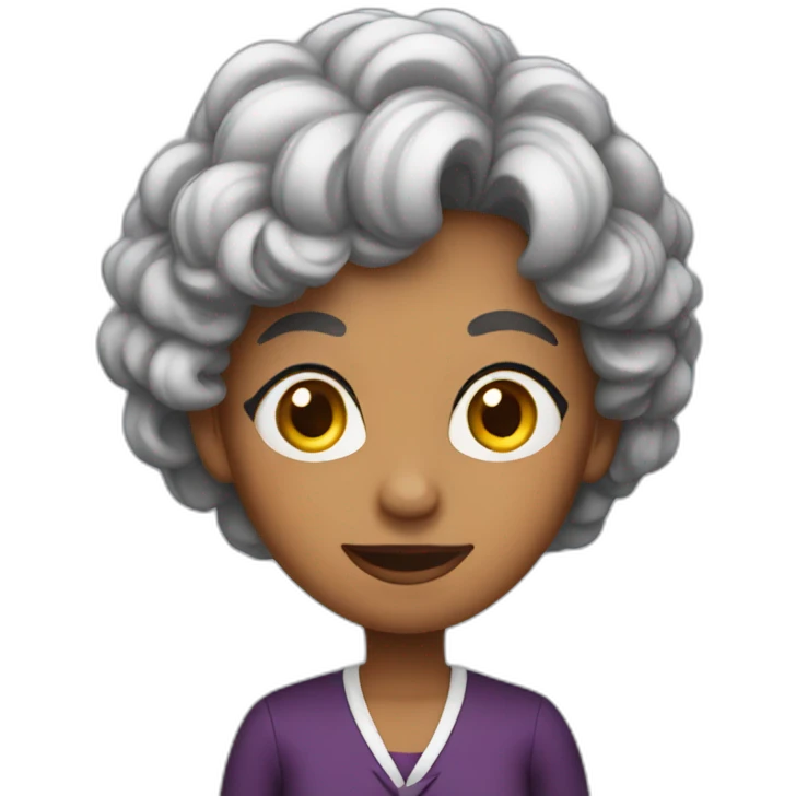 educated aunt emoji