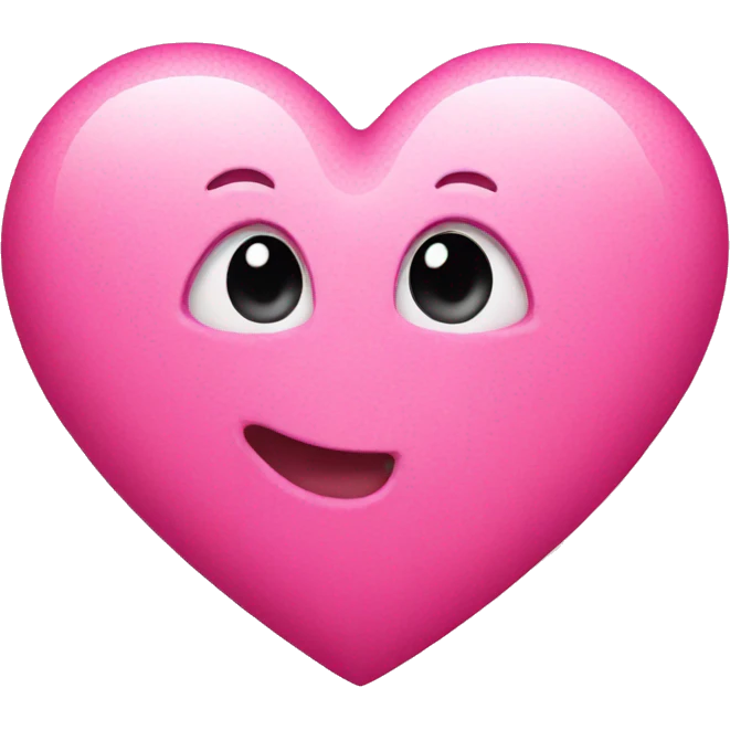 Pink heart emoji