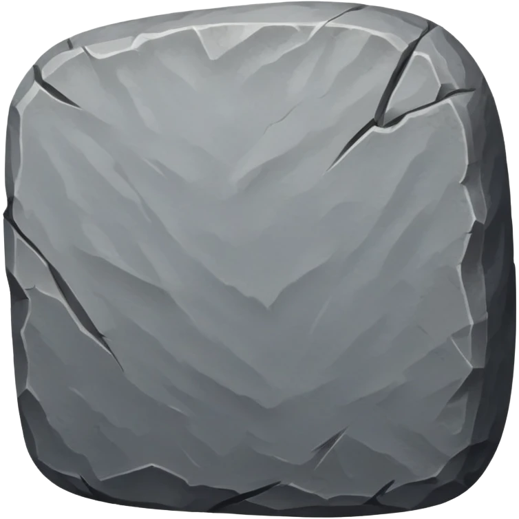 hand-hammered stone emoji