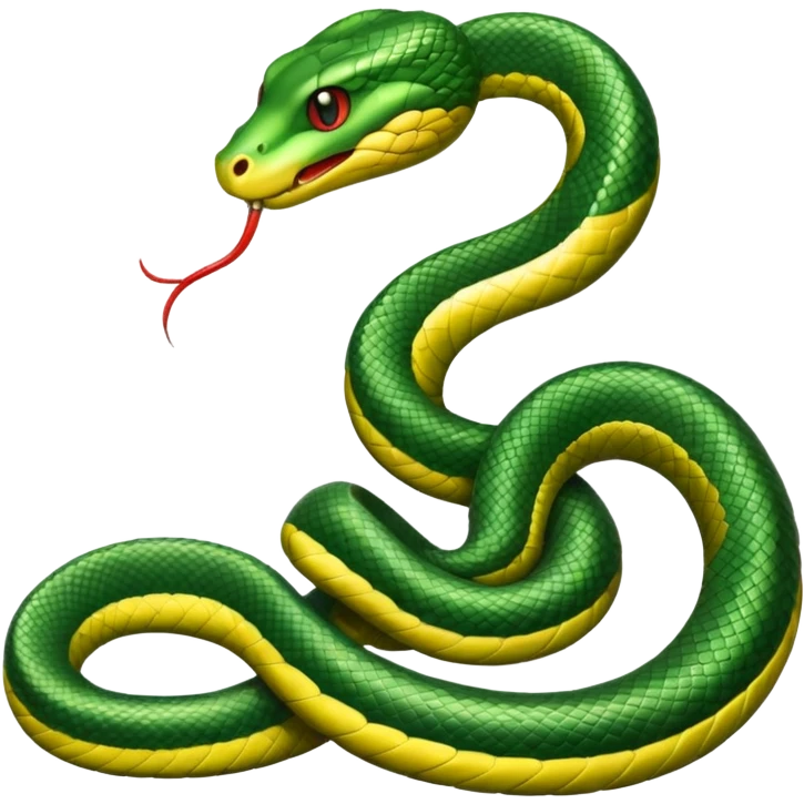 snake crawls emoji