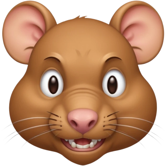 Rato fortão emoji