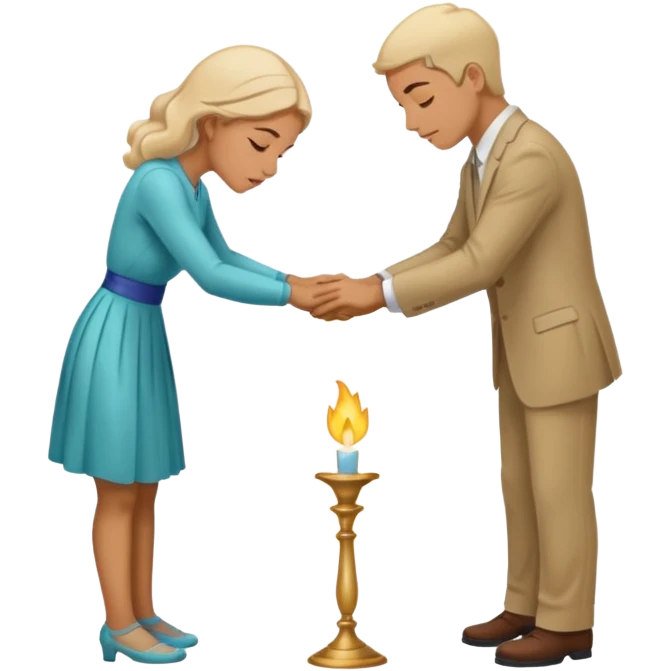 🙋🏻‍♂️🙇🏼‍♀️ emoji