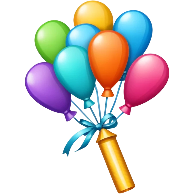 Corporate Gift icon and party popper as a retro sticker  emoji