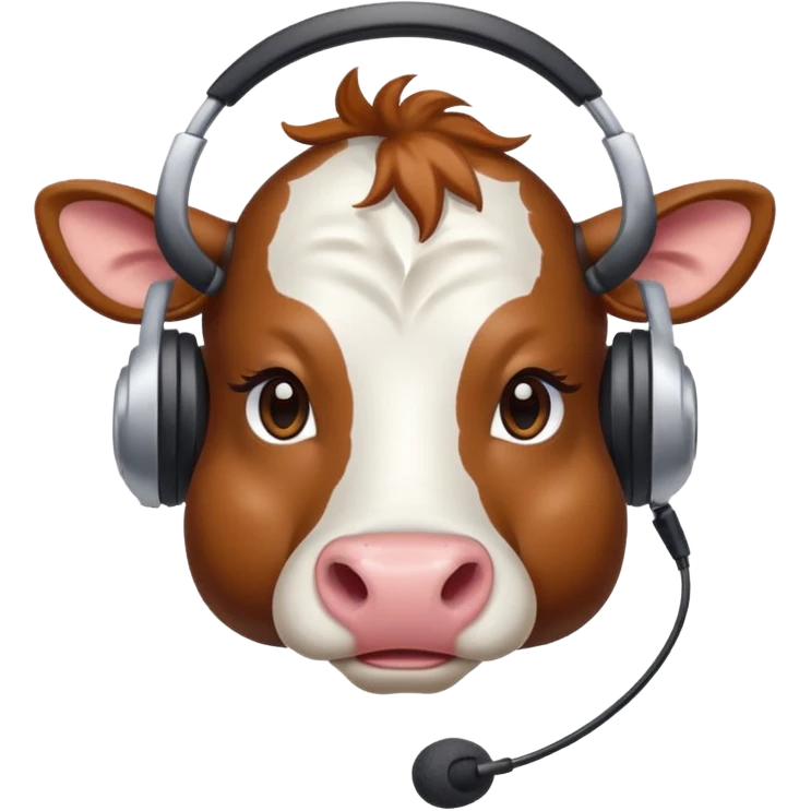 Crelly the cow vtuber  emoji